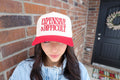 Expensive & Difficult Trucker Hat - Red
