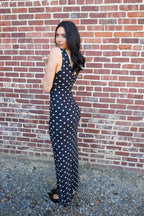 Chic Mesh Polkadot Dress