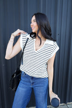 White Stripped Shirt
