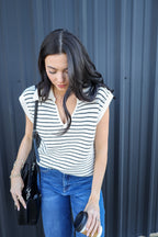 White Stripped Shirt