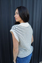 White Stripped Shirt