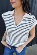 White Stripped Shirt