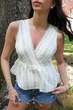 Floral V-Neck Top