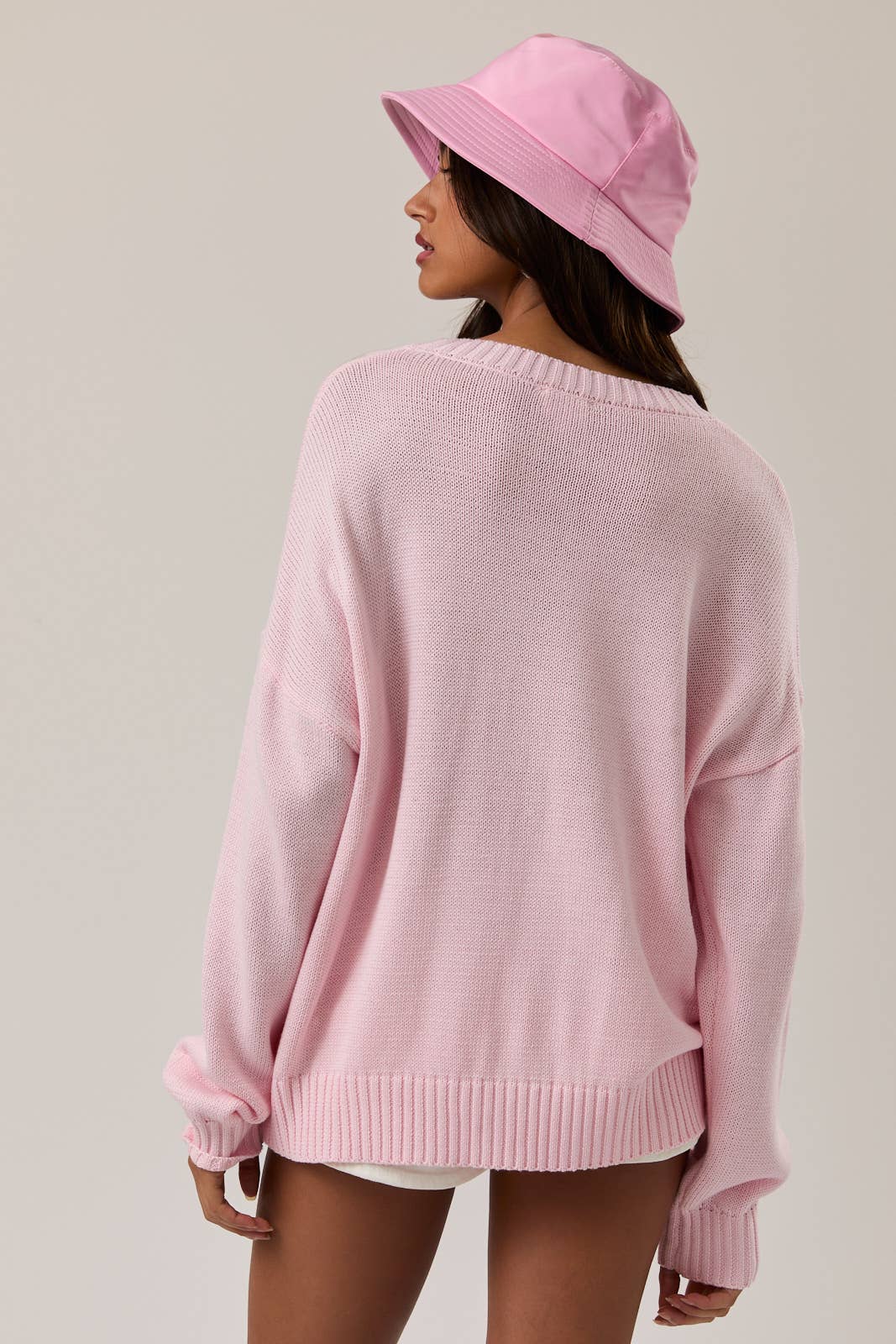 Long Sleeve Crew Neck Golden Graphic Sweater