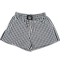 LULU MAC - BLACK GINGHAM BOXER SHORT