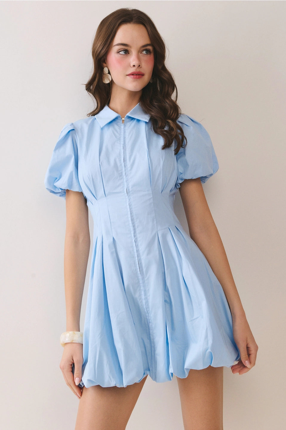 Blue Bubble Dress
