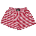 LULU MAC - RED GINGHAM BOXER SHORT