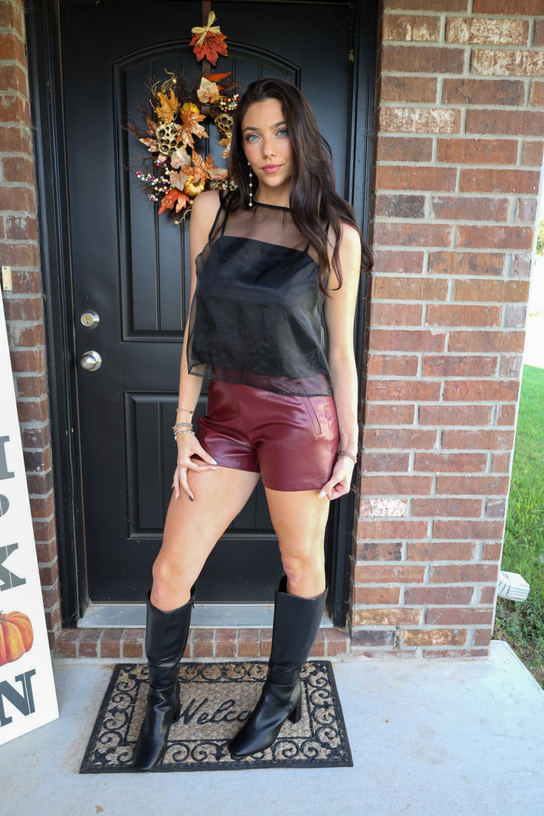 The Wow Factor Top - Black