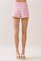 Pink Gingham Bottoms