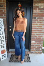 The Wow Factor Top - Brown